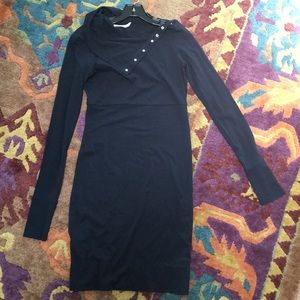 DVF long sleeve dress